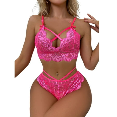 ANYSENSE Womens Sexy Lace Lingerie Underwear Push Up Bandage Bra Panties Thong Set Sleepwear
ANYSENSE Womens Sexy Lace Lingerie Underwear Push Up Bandage Bra Panties Thong Set Sleepwear