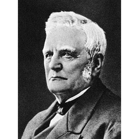 John Deere (1804-1886) Namerican Industrialist Rolled Canvas Art - (24 x 36)