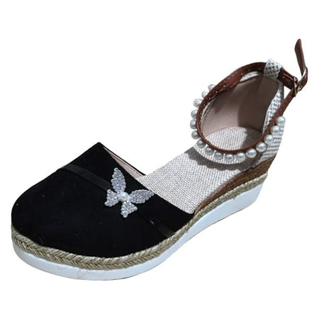 GHSOHS Womens Sandals Summer Shoes for Women Slippers Flip Flops Comfort Sandals Women s Wedge Casual Sandals Butterfly Pearl Fashion Casual Shoes Work Shoes 40
GHSOHS Womens Sandals Summer Shoes for Women Slippers Flip Flops Comfort Sandals Women s Wedge Casual Sandals Butterfly Pearl Fashion Casual Shoes Work Shoes 40
