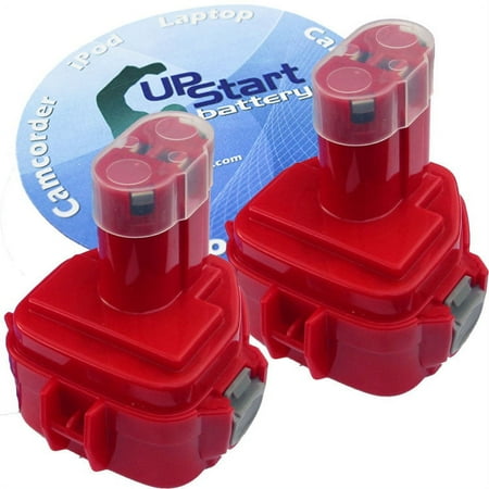 2-Pack UpStart Battery Makita 6217DWDLE Battery - Replacement Makita 12V Battery (1300mAh NICD)
2-Pack UpStart Battery Makita 6217DWDLE Battery - Replacement Makita 12V Battery (1300mAh NICD)