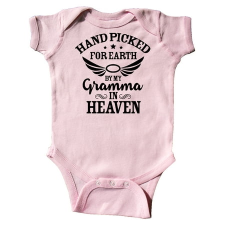 Inktastic Handpicked for Earth By My Gramma in Heaven with Angel Wings Gift Baby Boy or Baby Girl Bodysuit
Inktastic Handpicked for Earth By My Gramma in Heaven with Angel Wings Gift Baby Boy or Baby Girl Bodysuit
