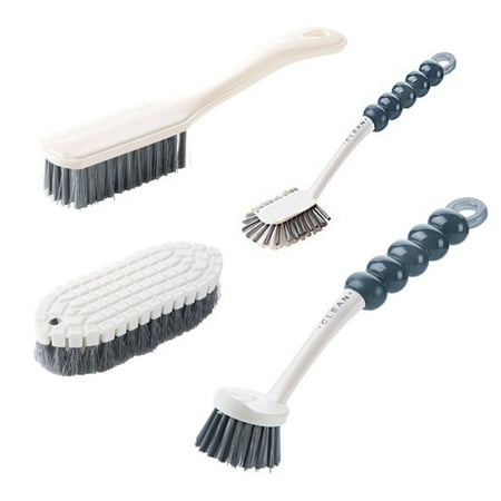 TureClos 4 Pieces Sink Countertop Cleaning Brush with Handle Multi-purpose Bendable Brushes Floor Wall Scrubber for Kitchen Toilet
TureClos 4 Pieces Sink Countertop Cleaning Brush with Handle Multi-purpose Bendable Brushes Floor Wall Scrubber for Kitchen Toilet