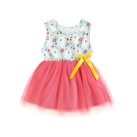 Fiomva Kid Girls Easter Dress Printed Patchwork Mesh Tulle Hem Dresses Watermelon Red 4-5 Years
Fiomva Kid Girls Easter Dress Printed Patchwork Mesh Tulle Hem Dresses Watermelon Red 4-5 Years