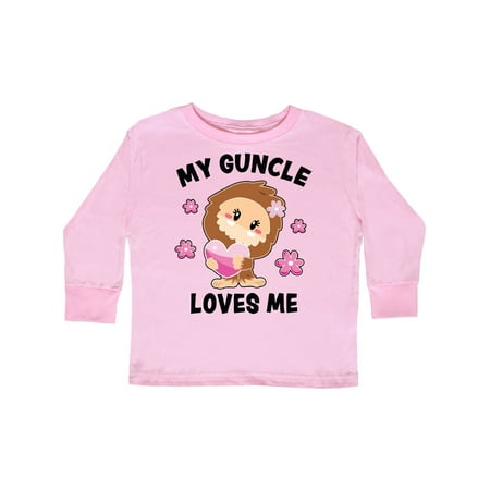 Inktastic My Guncle Loves Me with Bigfoot Gift Toddler Toddler Girl Long Sleeve T-Shirt
Inktastic My Guncle Loves Me with Bigfoot Gift Toddler Toddler Girl Long Sleeve T-Shirt