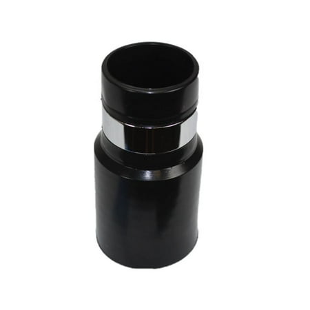Built In Vacuum Clenaer Black 1-1/4 Threaded Cuff With Metal Band // 59655