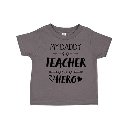 Inktastic My Daddy is a Teacher and a Hero Gift Toddler Boy or Toddler Girl T-Shirt
Inktastic My Daddy is a Teacher and a Hero Gift Toddler Boy or Toddler Girl T-Shirt