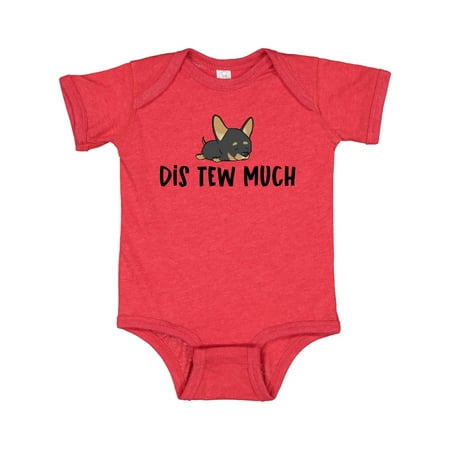 Inktastic Napping Dis Tew Much Chihuahua Black and Tan Gift Baby Boy or Baby Girl Bodysuit
Inktastic Napping Dis Tew Much Chihuahua Black and Tan Gift Baby Boy or Baby Girl Bodysuit