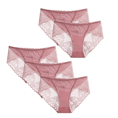 5Pack Briefs for Women s Lace Floral Underwear Cute Girls Hipster Seamless Breathable Modal Basics Bikini Panties
5Pack Briefs for Women s Lace Floral Underwear Cute Girls Hipster Seamless Breathable Modal Basics Bikini Panties