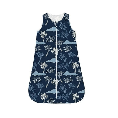 Fotbe Hawaii Palms Pattern Sleep Sack - Baby Wearable Blanket with Zipper Extra Soft Cotton Sleeveless Sleeping Bag for Infants-Small
Fotbe Hawaii Palms Pattern Sleep Sack - Baby Wearable Blanket with Zipper Extra Soft Cotton Sleeveless Sleeping Bag for Infants-Small