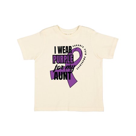 Inktastic Chronic Pain I Wear Purple For My Aunt Gift Toddler Boy or Toddler Girl T-Shirt
Inktastic Chronic Pain I Wear Purple For My Aunt Gift Toddler Boy or Toddler Girl T-Shirt