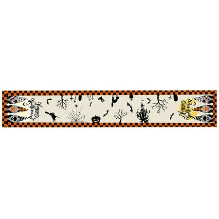 Halloween Table Runner Reusable Polyester Halloween Table Runners Decorations Halloween Tabletop Decor Dinner Party Supplies for Wedding Birthday
Halloween Table Runner Reusable Polyester Halloween Table Runners Decorations Halloween Tabletop Decor Dinner Party Supplies for Wedding Birthday
