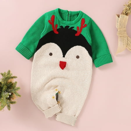 KaLI_store Boy Girl Christmas Cartoon Knitted Sweater Baby Jumpsuit Romper Cardigan Sweaters for Boys
KaLI_store Boy Girl Christmas Cartoon Knitted Sweater Baby Jumpsuit Romper Cardigan Sweaters for Boys