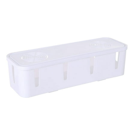 NIUREDLTD New Popular Multifunctional Convenient Home Power Socket Storage Box 1pc