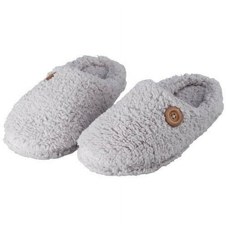 Comfy Sherpa Slippers-XL-Gray