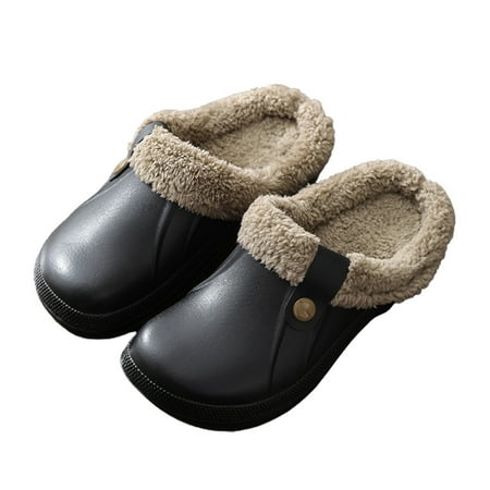 Mightlink 1 Pair Plush Slippers Ultra Soft Non-slip Keep Warm Waterproof EVA Home Indoor Fuzzy Winter Slippers for Daily Wear
Mightlink 1 Pair Plush Slippers Ultra Soft Non-slip Keep Warm Waterproof EVA Home Indoor Fuzzy Winter Slippers for Daily Wear