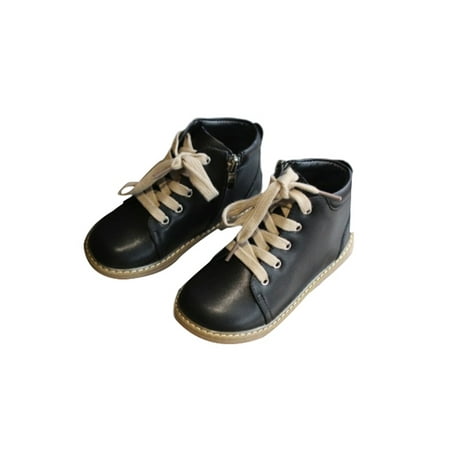 Daeful Children Retro Flat Short Bootie Dress Leather Boot Party Comfort Round Toe Ankle Boots Black (with Warm Lining) 8C
Daeful Children Retro Flat Short Bootie Dress Leather Boot Party Comfort Round Toe Ankle Boots Black (with Warm Lining) 8C