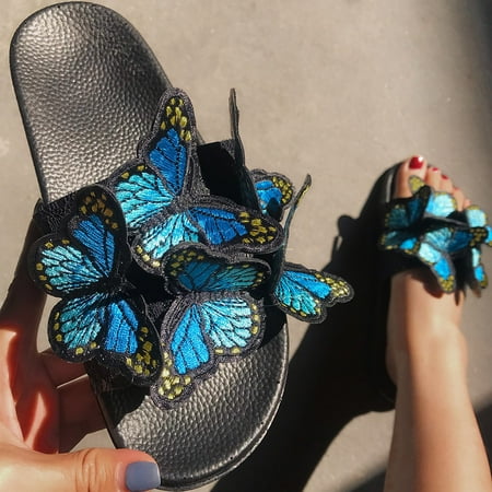 Slippers Women s Ladies Fashion Casual Butterfly Open Toe Outdoor Slippers Beach Shoes
Slippers Women s Ladies Fashion Casual Butterfly Open Toe Outdoor Slippers Beach Shoes