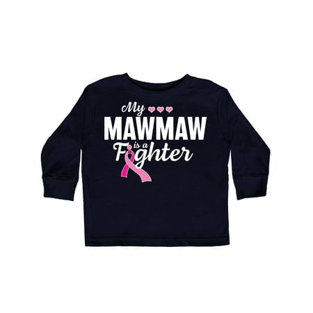 Inktastic Breast Cancer Awareness My Mawmaw is a Fighter Gift Toddler Boy or Toddler Girl Long Sleeve T-Shirt
Inktastic Breast Cancer Awareness My Mawmaw is a Fighter Gift Toddler Boy or Toddler Girl Long Sleeve T-Shirt