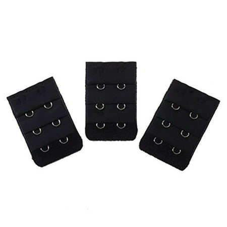3pcs Women Polyester Bra Extender 3 Rows 2 Hooks Bra Buckle Underwear Accessory
3pcs Women Polyester Bra Extender 3 Rows 2 Hooks Bra Buckle Underwear Accessory
