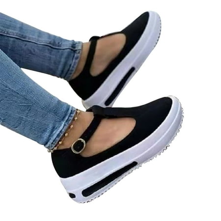Spring Retro Round Head Loafers for Women Low Upper Wedge Heel Shoes Buckle Design New
Spring Retro Round Head Loafers for Women Low Upper Wedge Heel Shoes Buckle Design New