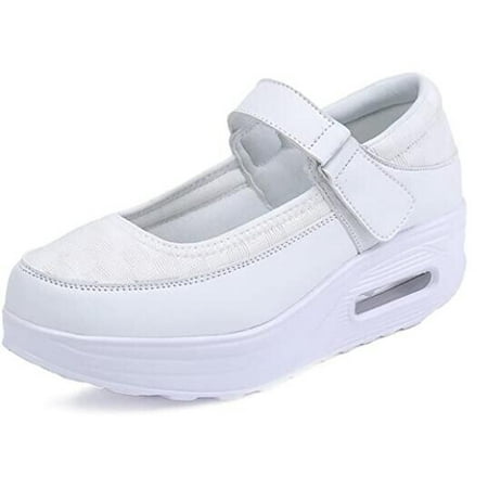 Women s Comfort Working Nurse Shoes Fitness Mary Jane Sneakers Size 8.5