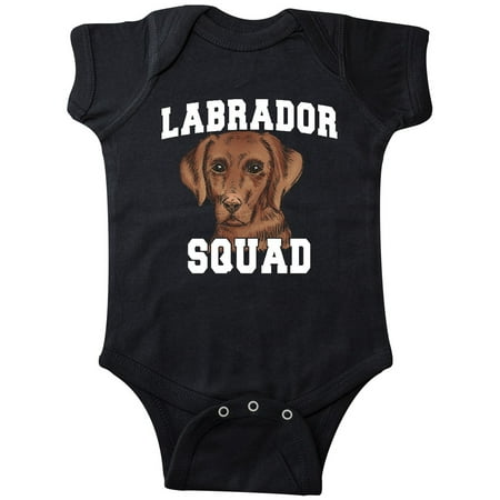 Inktastic Dog Labrador Squad Gift Baby Boy or Baby Girl Bodysuit