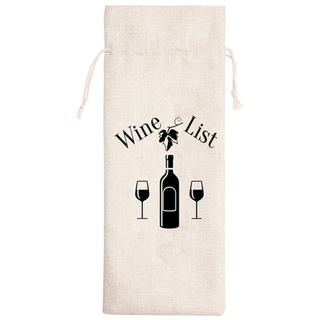 NUOLUX 2pcs Cotton Linen Wine Bags Wine Bottle Bags Wine Gift Bags with Drawstring for Party
NUOLUX 2pcs Cotton Linen Wine Bags Wine Bottle Bags Wine Gift Bags with Drawstring for Party