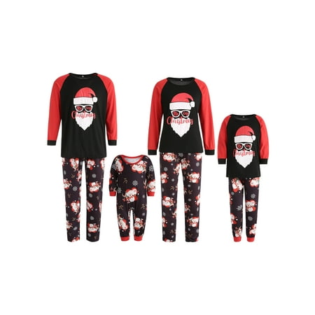 Peyakidsaa Christmas Pajamas with Cartoon Santa Claus Print Plaid Pattern Holiday Family Matching Costume
Peyakidsaa Christmas Pajamas with Cartoon Santa Claus Print Plaid Pattern Holiday Family Matching Costume