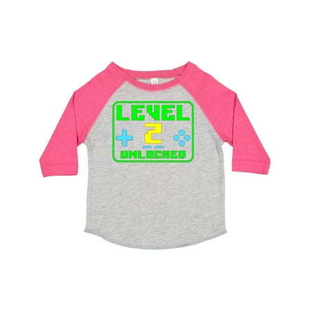 Inktastic Level Two Unlocked- Gamer Birthday Gift Toddler Boy or Toddler Girl T-Shirt
Inktastic Level Two Unlocked- Gamer Birthday Gift Toddler Boy or Toddler Girl T-Shirt
