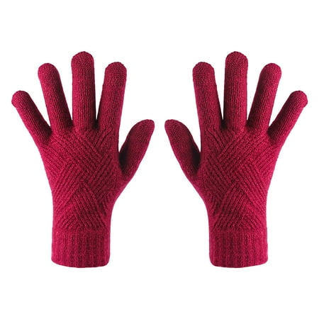 OAVQHLG3B Gloves Non-slip Touchscreen Gloves Women Winter Knitted Warm Gloves Women
OAVQHLG3B Gloves Non-slip Touchscreen Gloves Women Winter Knitted Warm Gloves Women