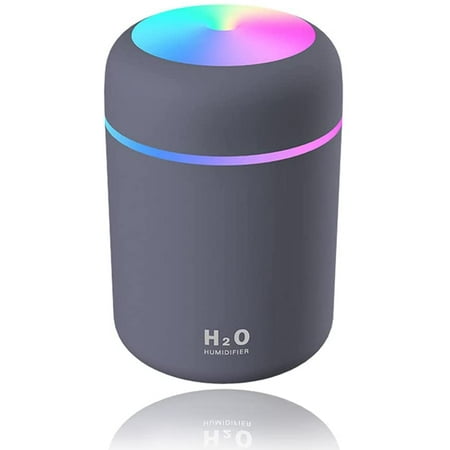 Goorabbit 2 Packs Portable 300ml Humidifier USB Ultrasonic Dazzle Cup Aroma Diffuser Cool Mist Maker Humidifier Purifier with Romantic Ligh(Dark Gray)
Goorabbit 2 Packs Portable 300ml Humidifier USB Ultrasonic Dazzle Cup Aroma Diffuser Cool Mist Maker Humidifier Purifier with Romantic Ligh(Dark Gray)