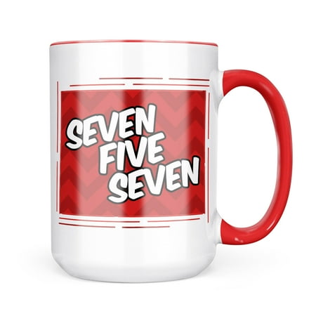Neonblond 757 Virginia Beach VA red Mug gift for Coffee Tea lovers