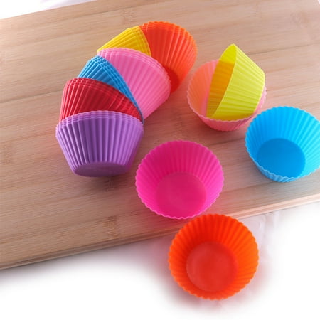 24Pcs Silicone Muffin Cups Round Cake Cup Silicone Baking Mold Set Egg Tart Mold
24Pcs Silicone Muffin Cups Round Cake Cup Silicone Baking Mold Set Egg Tart Mold