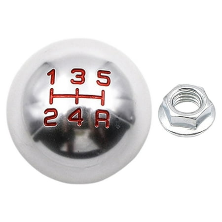 Round Stick Knob 1.5 Thread Nuts Replacement Manual Er Head For 5 5 Speed