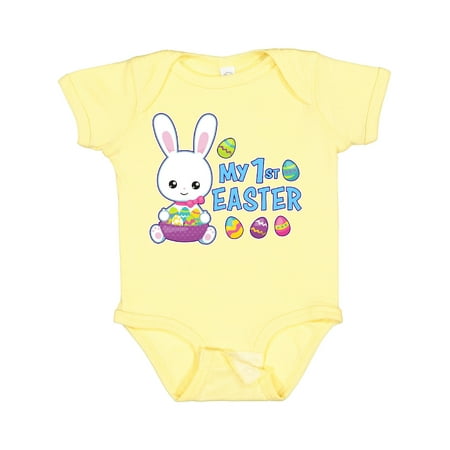 Inktastic My 1st Easter with Bunny and Easter Basket Gift Baby Boy Bodysuit 
Inktastic My 1st Easter with Bunny and Easter Basket Gift Baby Boy Bodysuit