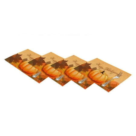 Gespout 4 x Cotton and Linen Place Mats Non-Slip Washable Heat-Resistant Stain Resistant Table Doilies for Home/Kitchen/Office/Celebration
Gespout 4 x Cotton and Linen Place Mats Non-Slip Washable Heat-Resistant Stain Resistant Table Doilies for Home/Kitchen/Office/Celebration