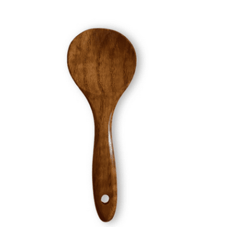 

Wood Rice Paddle Wooden Cooking Spoon Spatula Rice Spoon Scooper Kitchen of Acacia Heat-resistant Versatile Food Ladle Server Scoop Soup Dessert Strring Non Stick Cookware Utensils Tool