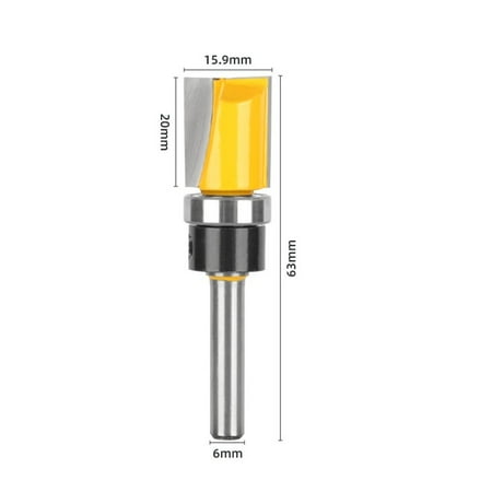 BAMILL 6mm Shank Bowl & Tray Router Bit Round Nose Milling Cutter Woodworking Corner
BAMILL 6mm Shank Bowl & Tray Router Bit Round Nose Milling Cutter Woodworking Corner