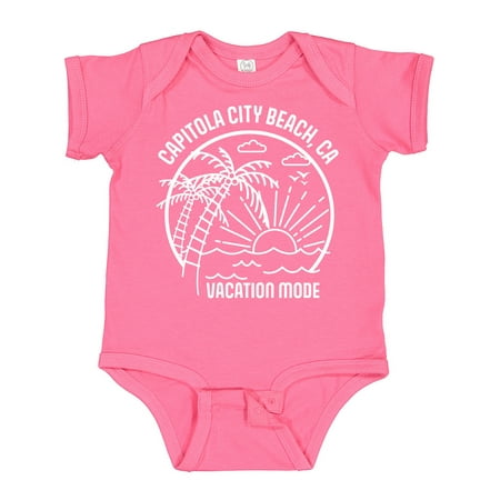 Inktastic Summer Vacation Mode Capitola City Beach California Gift Baby Boy or Baby Girl Bodysuit 
Inktastic Summer Vacation Mode Capitola City Beach California Gift Baby Boy or Baby Girl Bodysuit