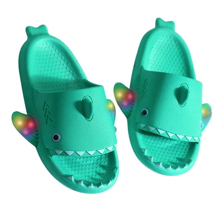 Lightweight Slip On Sandals Open Toe Slides Sandals Shark Shoes Lightweight for Boys Girls Kids Cute Summer Slippers (Toddler/Little Kids)
Lightweight Slip On Sandals Open Toe Slides Sandals Shark Shoes Lightweight for Boys Girls Kids Cute Summer Slippers (Toddler/Little Kids)