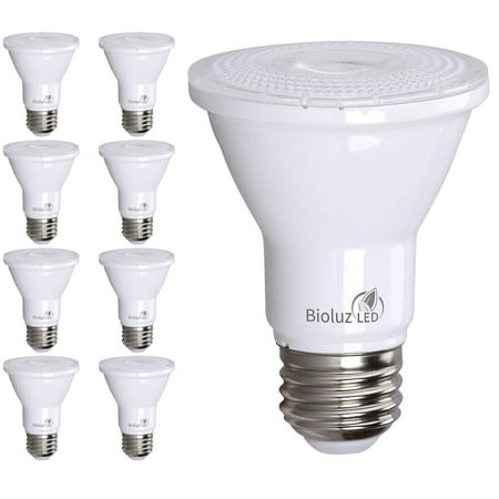 8 Pack PAR20 LED Bulb 75W Replacement 90 CRI Indoor / Outdoor Dimmable Spot Light Bulb by Bioluz LED UL Listed CEC Title 20
8 Pack PAR20 LED Bulb 75W Replacement 90 CRI Indoor / Outdoor Dimmable Spot Light Bulb by Bioluz LED UL Listed CEC Title 20