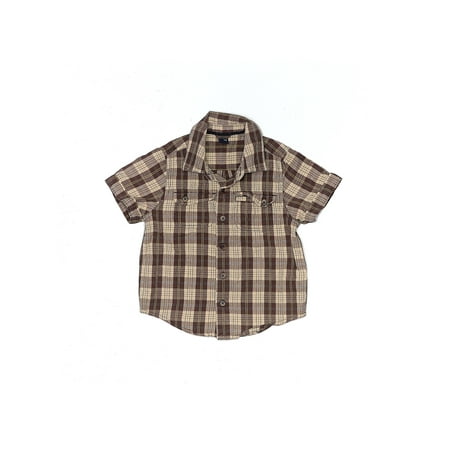 Pre-Owned Baby Gap Boy s Size 3T Short Sleeve Button-Down Shirt