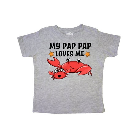 Inktastic My Pap Pap Loves Me- cute crab family Gift Toddler Boy or Toddler Girl T-Shirt
Inktastic My Pap Pap Loves Me- cute crab family Gift Toddler Boy or Toddler Girl T-Shirt