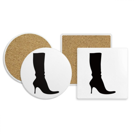 Simple Pattern Black High Boots Outline Coaster Cup Mug Holder Absorbent Stone Cork Base Set
Simple Pattern Black High Boots Outline Coaster Cup Mug Holder Absorbent Stone Cork Base Set