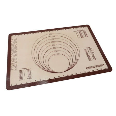 Silicone Baking Mat Non-slip Premium Pastry Mat Non Stick Extra Thick Mat 
Silicone Baking Mat Non-slip Premium Pastry Mat Non Stick Extra Thick Mat