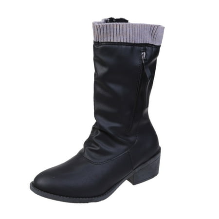 LBECLEY Wide Calf High Boots for Women Women Shoes Warm Boots Square Heel Casual Shoes Fashion Soft Sole Ladies Non Slip Boots Extra Slim Calf Boots for Women Black 42
LBECLEY Wide Calf High Boots for Women Women Shoes Warm Boots Square Heel Casual Shoes Fashion Soft Sole Ladies Non Slip Boots Extra Slim Calf Boots for Women Black 42