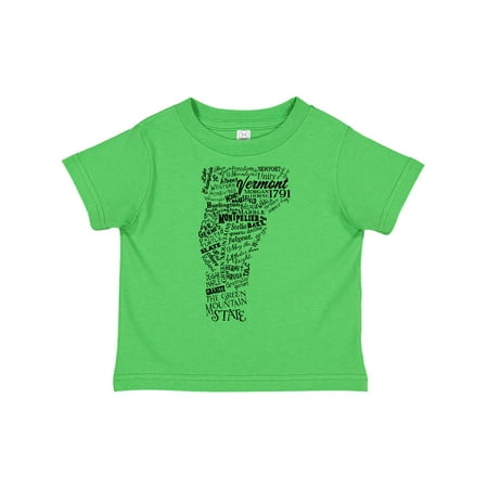 Inktastic Vermont Word Salad- state outline Gift Toddler Boy or Toddler Girl T-Shirt 
Inktastic Vermont Word Salad- state outline Gift Toddler Boy or Toddler Girl T-Shirt