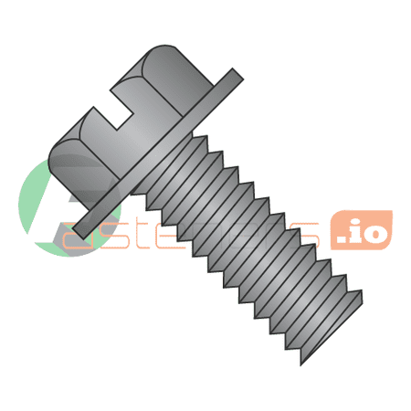 4-40 x 1/4 Machine Screws / Slotted / Hex Washer Head / Steel / Black Oxide (Quantity: 10 000 pcs)
4-40 x 1/4 Machine Screws / Slotted / Hex Washer Head / Steel / Black Oxide (Quantity: 10 000 pcs)