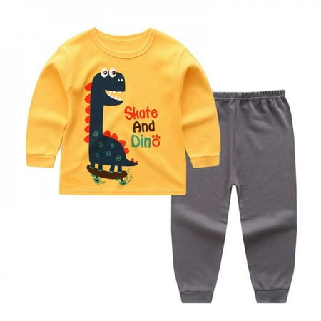 Praeter 2Pcs Boys And Girls Shoulder Button Long-sleeved Underwear/pajamas/sports Air-conditioning Suit 0-5T
Praeter 2Pcs Boys And Girls Shoulder Button Long-sleeved Underwear/pajamas/sports Air-conditioning Suit 0-5T