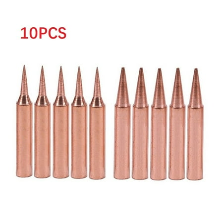 10PCS Copper Soldering iron tips 900M-T Lead Free For Hakko Saike 936 852d+
10PCS Copper Soldering iron tips 900M-T Lead Free For Hakko Saike 936 852d+